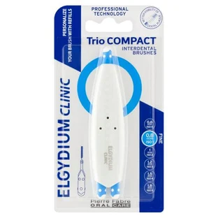 Elgydium Clinic Trio Compact Szczoteczka do przestrzeni międzyzębowych 0,8mm, 1 szt