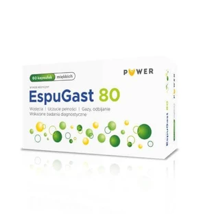 EspuGast 80mg, 60 capsules