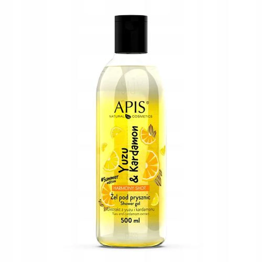 APIS Harmony Shot Douchegel Yuzu & Kardemom, 500ml