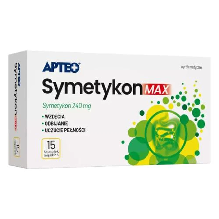 APTEO Symetykon Max 240 mg, 15 Kapseln