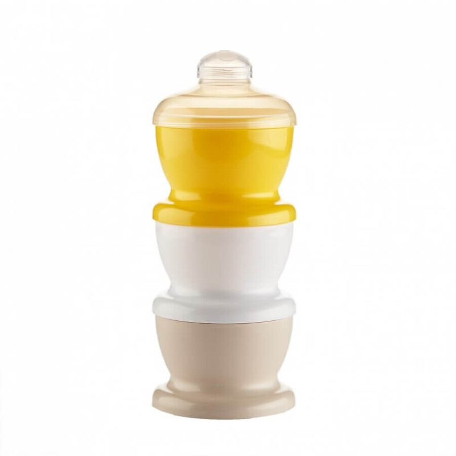 Contenitore latte a 3 scomparti, Ananas, Thermobaby