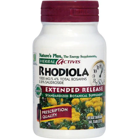 Nature's Plus Herbal Actives Rhodiola Rhodiola Extended Release 30 Dateien