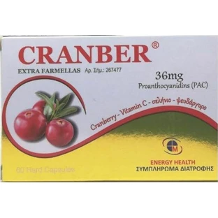 Medichrom Cranber 36mg 60 cáps.