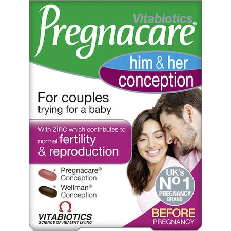 Vitabiotics Pregnacare Suplemento para el Embarazo de Él y Ella 30 cáps. 30 cáps.
