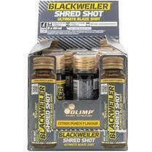 Olimp Sport Nutrition Blackweiler Blackweiler Shred Shot Slimming Supplement 9 x 6ml citrus punch
