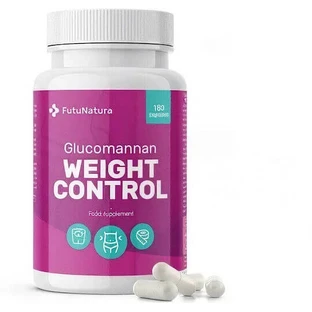 FutuNatura Glucomannan Weight Control Supliment pentru Slăbire 180 file