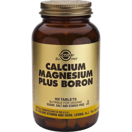 Solgar Calcium Magnesium Plus Boron 100 tabletten