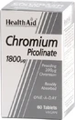 Health Aid Chromium Picolinate 60 tablets
