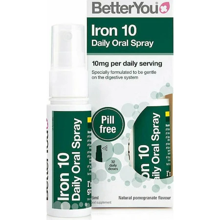 BetterYou Better You IJzer 10 10mg 25ml Granaatappel