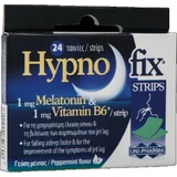 UNI-PHARMA Hypno Fix Strips Schlaf Ergänzung 24 sublinguale Tabletten