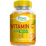 Power Health Vitamina C para niños Vitamina de refuerzo inmunológico, acción antioxidante y para la piel Naranja 60 caramelos de gelatina