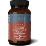TerraNova Living Multivitamin Woman Multivitamin for Energy, Immune System Strengthening & Hair 795mg 50 veget capsules