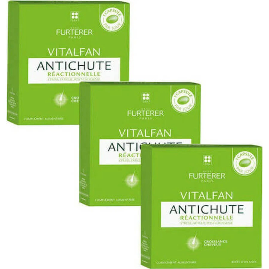 Rene Furterer Vitalfan Antichute Antichute Reactionnelle Voedingssupplement Speciaal 90 caps