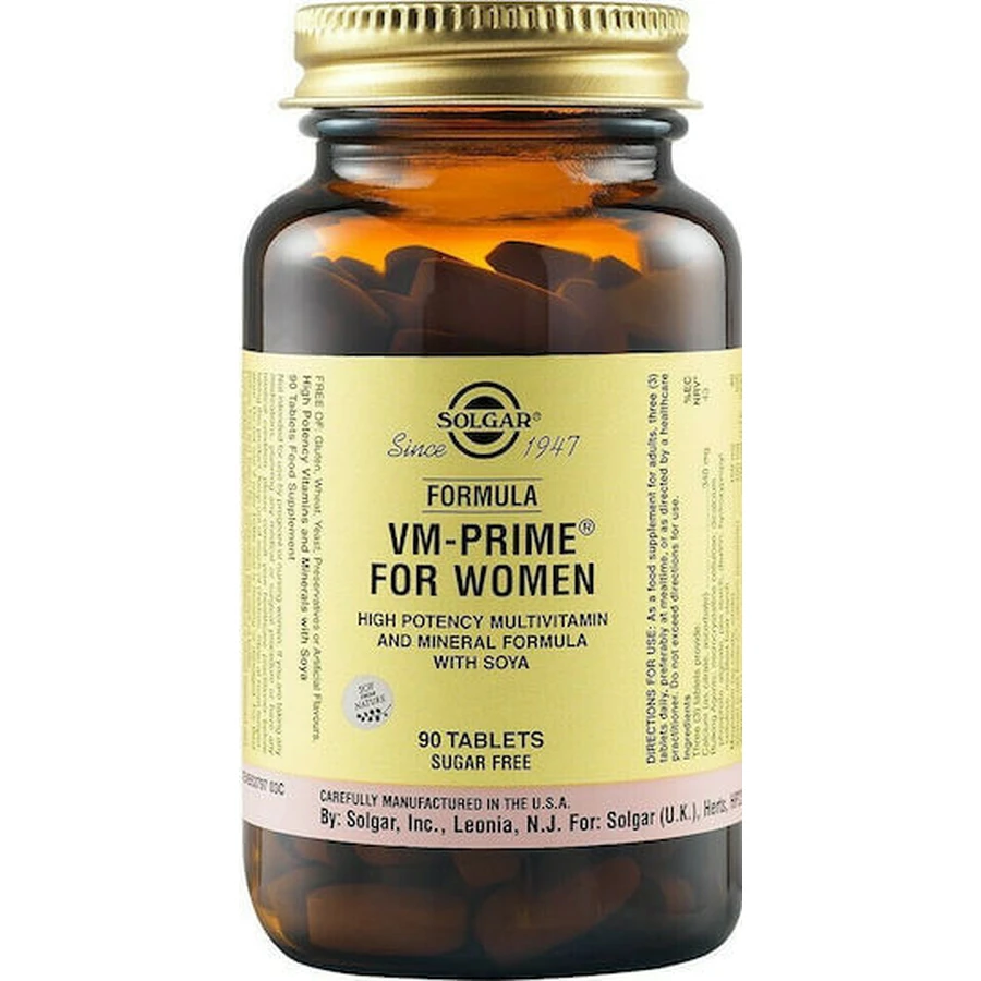 Solgar VM-Prime für Frauen Menopause Ergänzung 90 Tabs