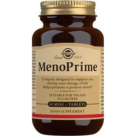 Solgar MenoPrime Menopause Ergänzung 30 Tabs
