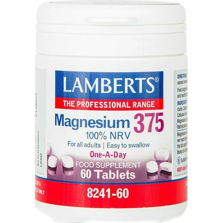 Lamberts Magnesium 100% NRV 375mg 60 Tabletten