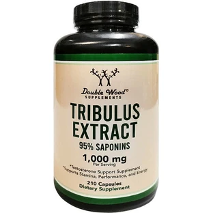 Double Wood Tribulus-extract 1000mg libido- & testosteronverhogend supplement 210 caps