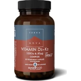 TerraNova D3 + K2 1000iu & 50ug Vitamin for Immune System Strengthening & Egg Health 1000iu 50 veget capsules