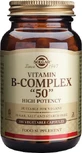 Solgar B-Complex "50" Vitamin for Energy, Immune &amp; Nervous System Strengthening 100 veget capsules