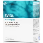 Eviol B-Komplex Vitamin für Energie, Immunsystem und Nervensystem Stärkung 60 Kapseln