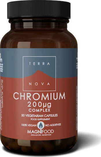 TerraNova Chroom Complex 50 Capsules Kruiden