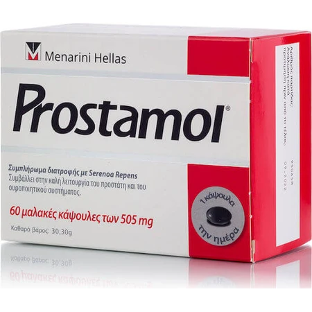 Menarini Prostamol Voedingssupplement Speciaal 60 softgels