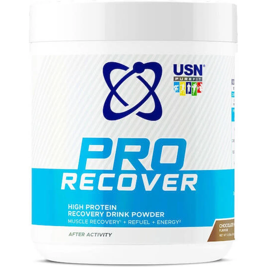 USN Nutrition Purefit Pro Recover Pre Workout Supplement 400gr Chocolade