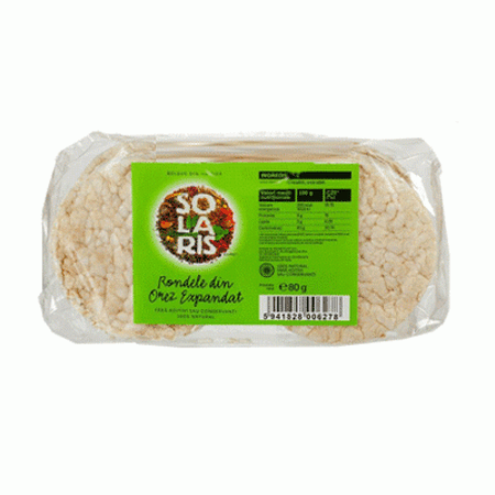 Polpette di riso soffiato, 80 g, Solaris