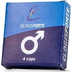 Elogis Pharma Forte Blue Testosteron steigernde Ergänzung 4 Kapseln
