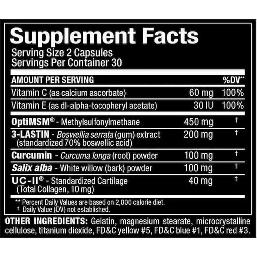 Allmax Nutrition AllFlex Supliment pentru Sănătatea Articulațiilor 60 capace
