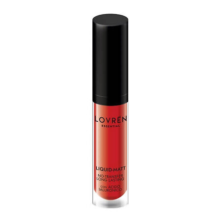 Rossetto liquido opaco, Intense Red, Lovren