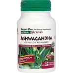 Nature's Plus Herbal Actives Ashwagandha 60 veget capsules