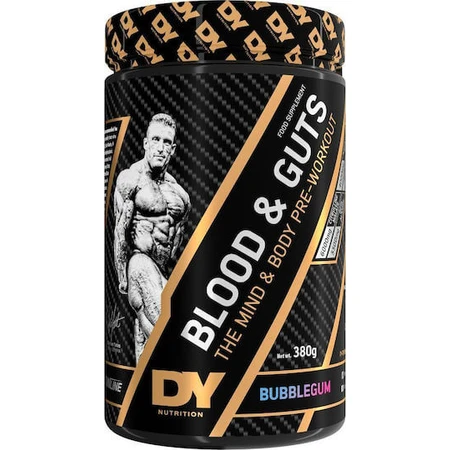 Dorian Yates Blood & Guts Integratore pre-allenamento 380gr Gomma da masticare