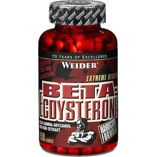 Weider Beta Ecdysterone Ergänzung für Workout & Testosteron Erhöhung 150 Kapseln