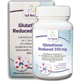Full Health Glutathion Reduced 250mg Voedingssupplement Speciaal 90 plantaardige capsules