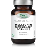 Power Of Nature Platinum Range Melatonin Premium Sleep Formula Supplément de sommeil 30 gélules
