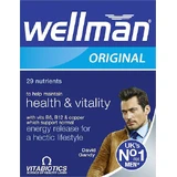 Vitabiotics Wellman Original 29 Voedingsstoffen David Gandy Speciaal Dieetsupplement 30 tabs