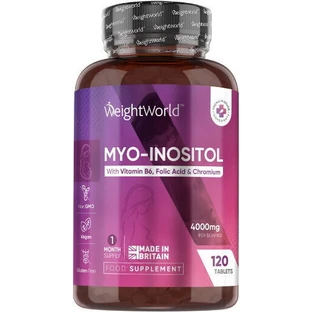 WeightWorld Myo-inositol Complemento Alimenticio Especial 120 comp.
