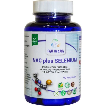 Full Health NAC Plus Selenium 90 Capsules