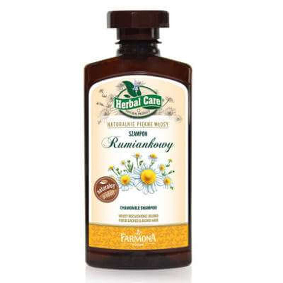 Shampooing à l'extrait de camomille Herbal Care, 330 ml, Farmona