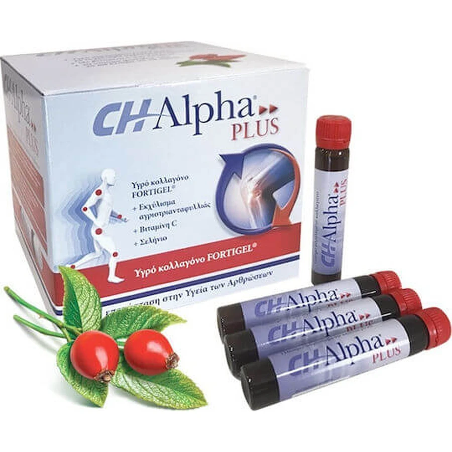 VivaPharm CH Alpha PLUS Fortigel Supplément pour la santé des articulations 30 x 0ml