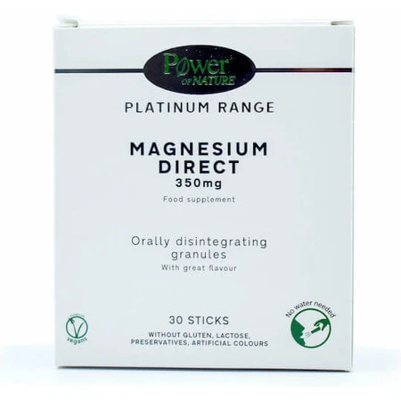 Power Of Nature Platinum Range Magnesium Direct 350mg 30 Tabletten