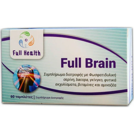 Full Health Full Brain Geheugensupplement 60 tabs