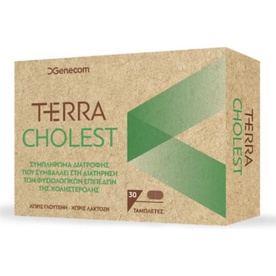 Genecom Terra Cholest Food Supplement Special 30 tabs