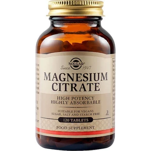 Solgar Citrato de Magnesio 200mg 120 Comprimidos