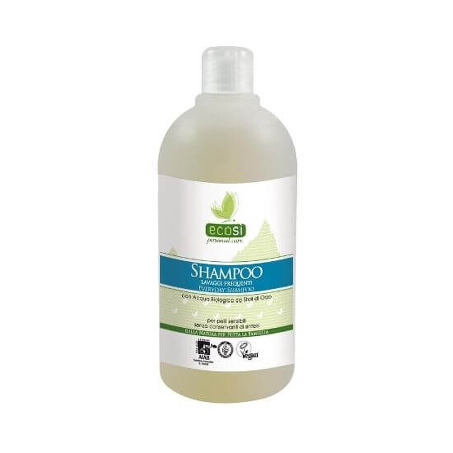 Shampoo voor frequent gebruik en gevoelige huid, 500ml, Ecosi