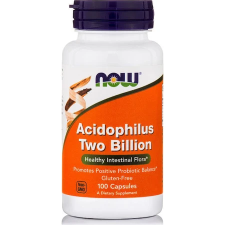 Now Foods Acidophilus Two Billion Probiotic 100 cáps.