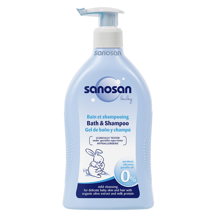 Shampoo en schuimer Baby, 400 ml, Sanosan