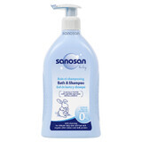 Shampoo en badschuim, +0 maanden, 500 ml, Sanosan