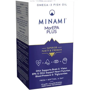 Minami MorEPA Plus Aceite de Pescado 30 softgels Naranja